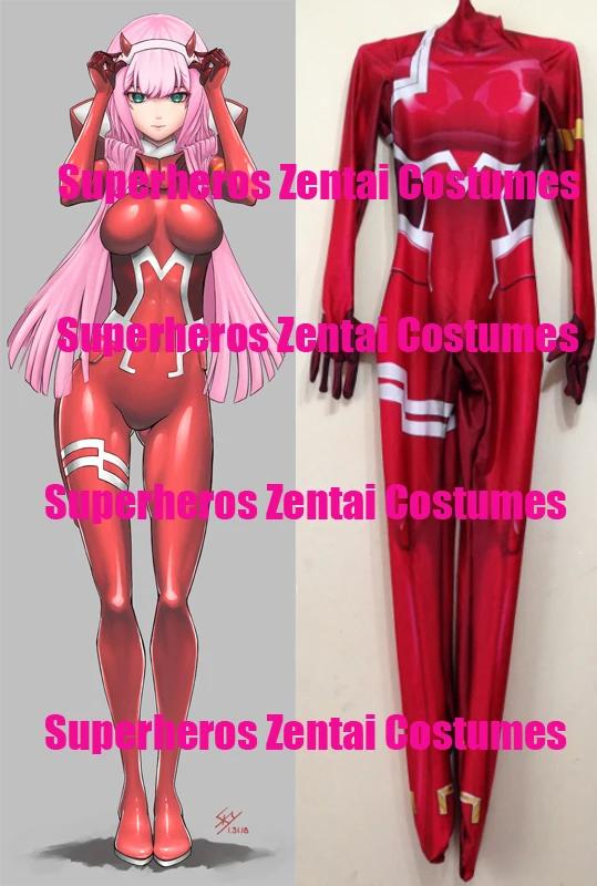 Zero Two DARLING in the FRANXX ڽ ǻ, 3d Ʈ Ϻ ִϸ̼ 02 Ÿ ٵ Ʈ,  ҳ ÷ Ʈ